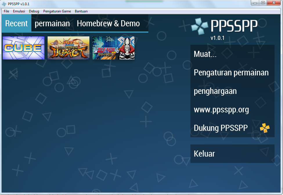 download the last version for iphonePPSSPP