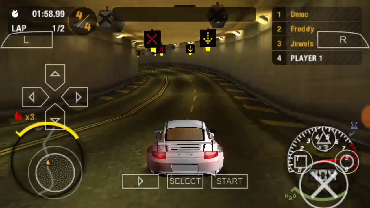 Need for speed most wanted for ppsspp gold